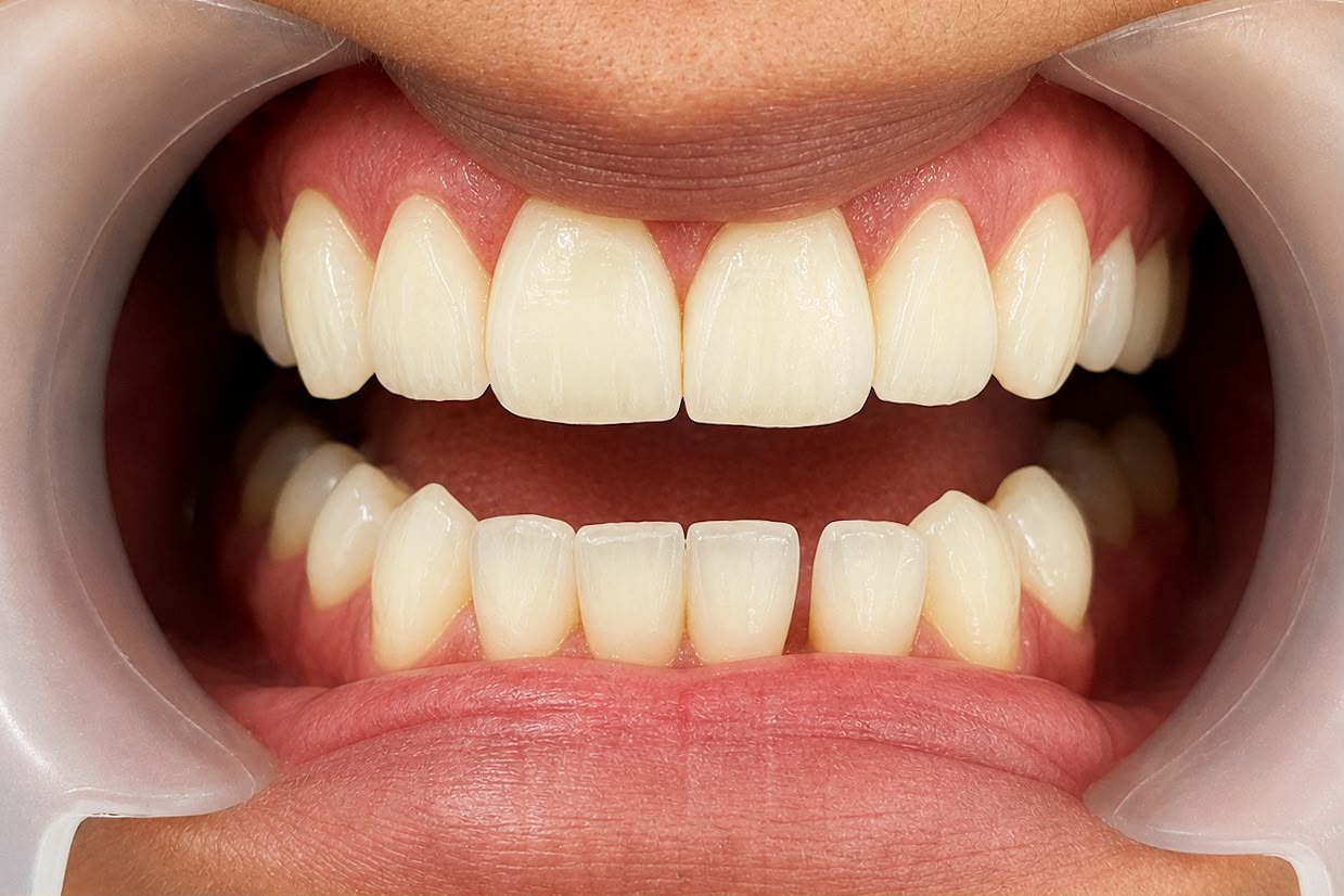 After veneers treatment
